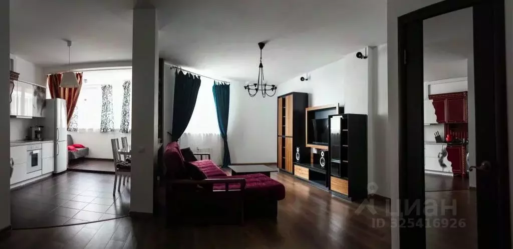 1-к кв. Пермский край, Пермь ул. Крисанова, 73А (56.0 м) - Фото 2