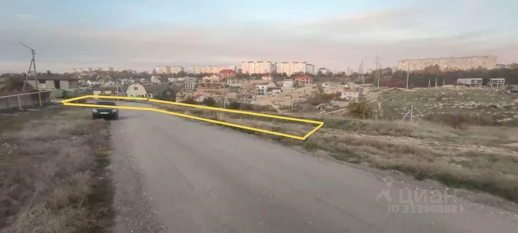 Участок в Севастополь ул. Бориса Шейнина, 54 (9.3 сот.) - Фото 0