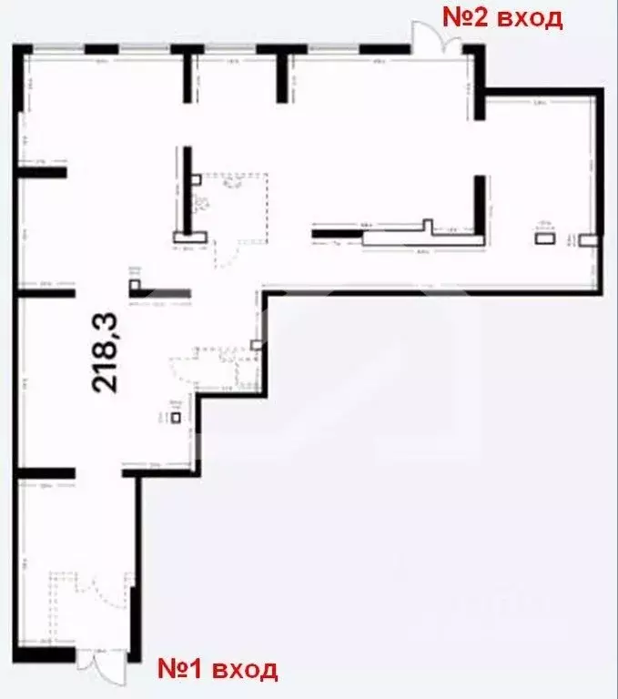 Помещение свободного назначения в Москва Кавказский бул., 51к1 (218 м) - Фото 2