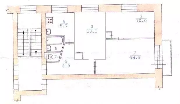 3-к кв. Свердловская область, Екатеринбург ул. Фрезеровщиков, 25к1 ... - Фото 0