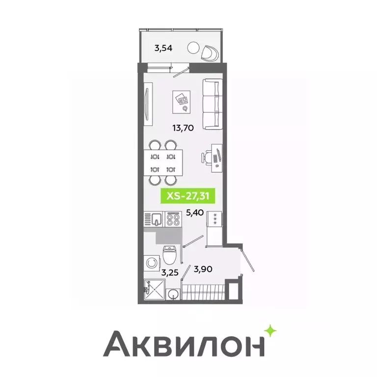 Студия Ленинградская область, Всеволожский район, Заневское городское ... - Фото 0