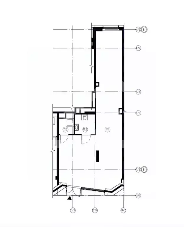 Торговая площадь в Москва 3-я Гражданская ул., 1 (89 м) - Фото 2