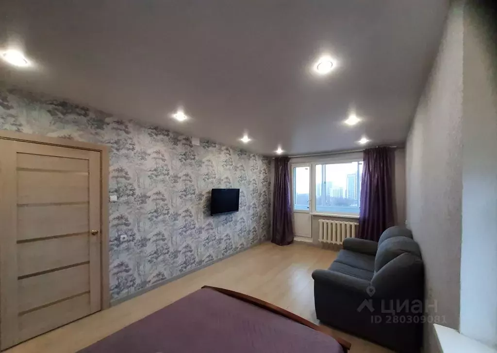 1-к кв. Карелия, Петрозаводск ул. Архипова, 8 (36.0 м) - Фото 1