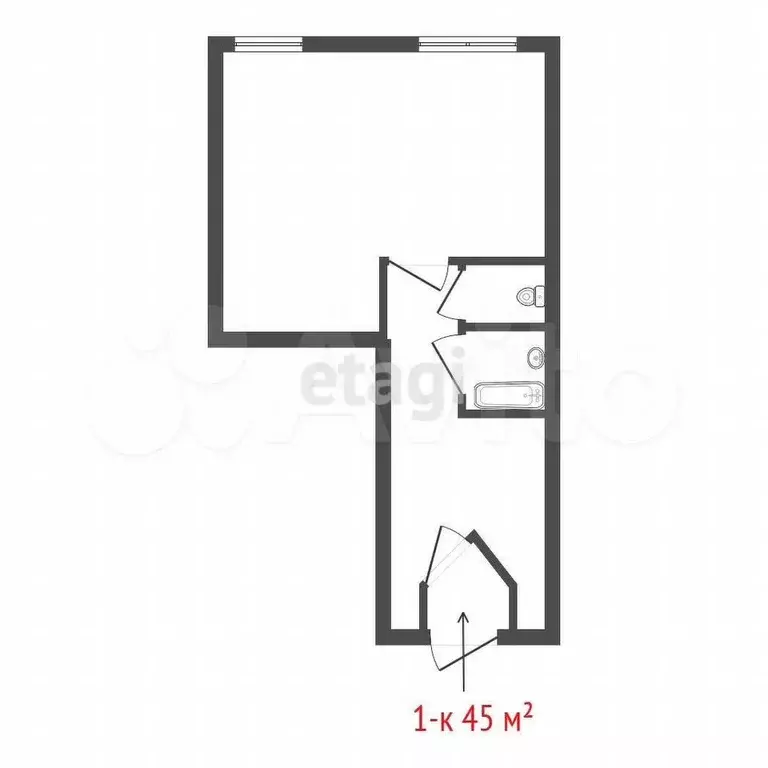 Продам помещение свободного назначения, 45 м - Фото 0