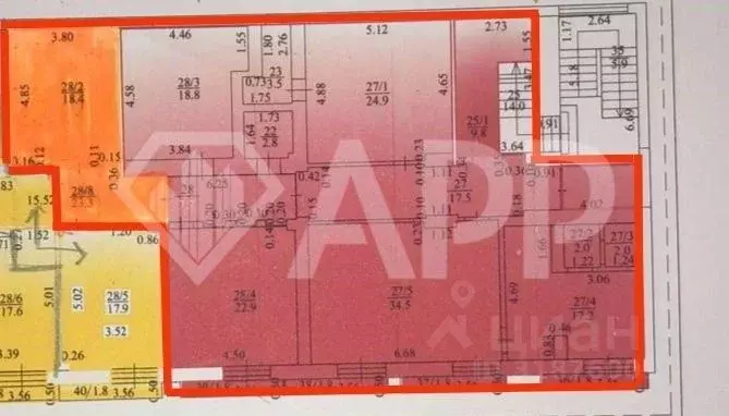 Офис в Краснодарский край, Краснодар ул. Имени Дзержинского, 8 (227 м) - Фото 2