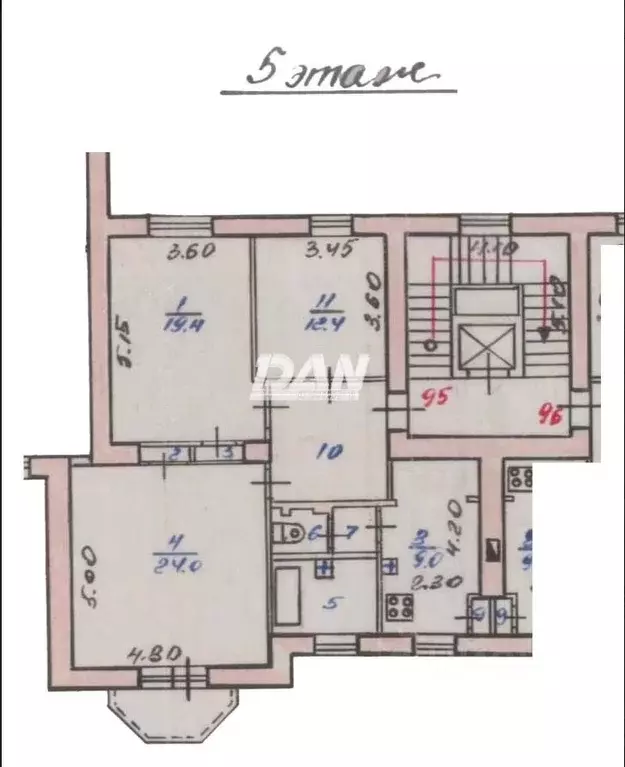 3-к кв. Челябинская область, Челябинск просп. Ленина, 65 (82.3 м) - Фото 2