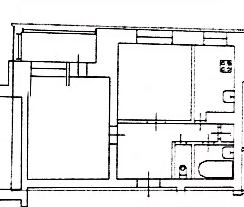 2-к кв. Санкт-Петербург Ленинский просп., 79К2 (47.9 м) - Фото 2