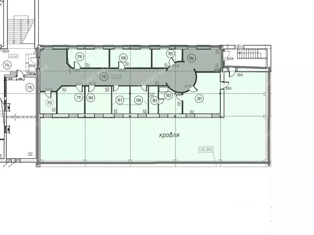 Офис в Санкт-Петербург Левашовский просп., 12 (137 м) - Фото 2