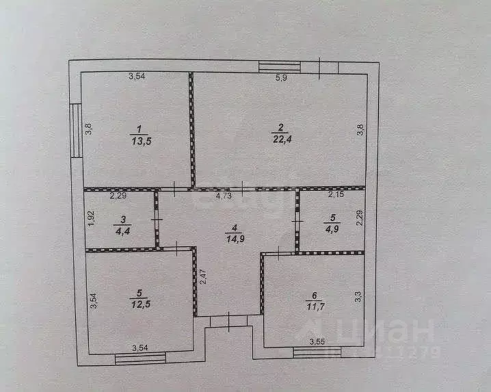 Дом в Белгородская область, Белгородский район, Разумное рп ул. ... - Фото 2