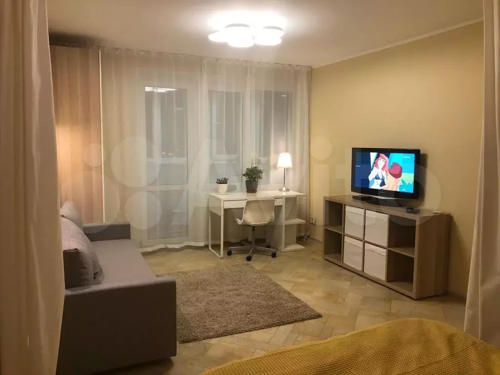 1-к. квартира, 34 м, 12/16 эт. - Фото 0