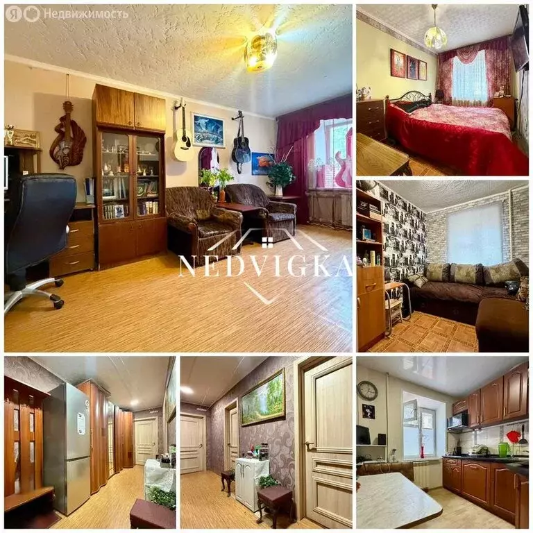 3-комнатная квартира: Мирный, улица Тихонова, 2 (55.3 м) - Фото 1