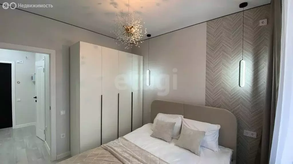 1-комнатная квартира: Краснодар, Домбайская улица, 55к3 (34 м) - Фото 1