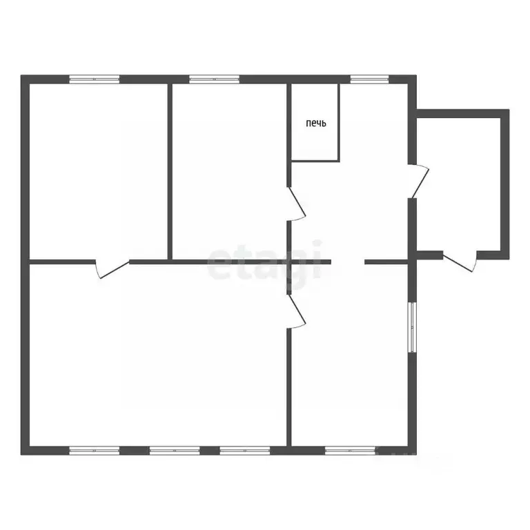 Дом в Красноярский край, Красноярск ул. Цементников, 32 (42 м) - Фото 2