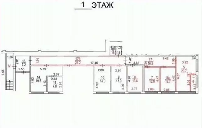 Помещение свободного назначения в Москва Батайский проезд, 55 (172 м) - Фото 2