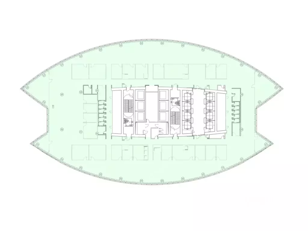 Офис в Москва наб. Пресненская, 10блока (2125 м) - Фото 1