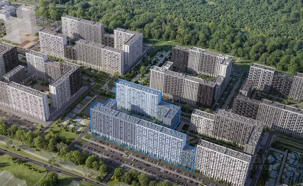 1-к кв. Московская область, Мытищи пер. 1-й Стрелковый, 5 (33.8 м) - Фото 2