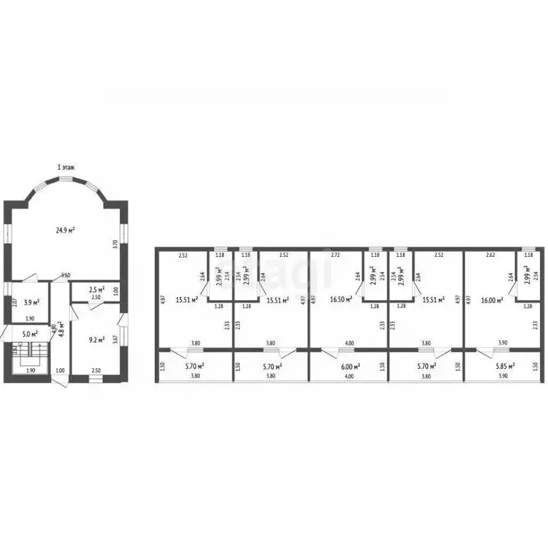 Дом в Крым, Евпатория городской округ, Заозерное пгт пер. Фруктовый, ... - Фото 2