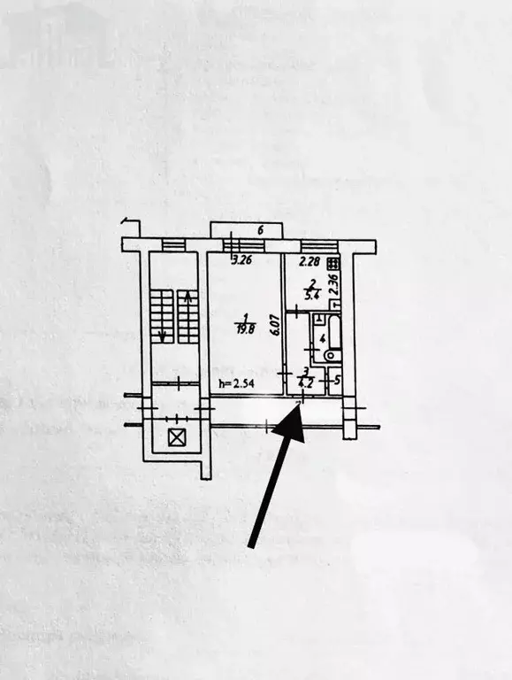 1-к кв. Московская область, Истра ул. Ленина, 7 (33.3 м) - Фото 1