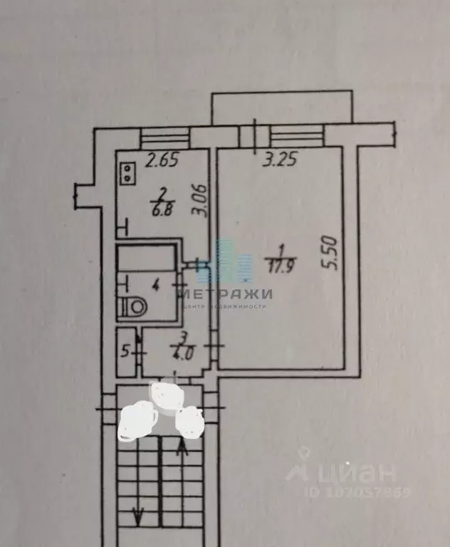 1-к кв. Калужская область, Калуга ул. Гурьянова, 12к2 (32.7 м) - Фото 2
