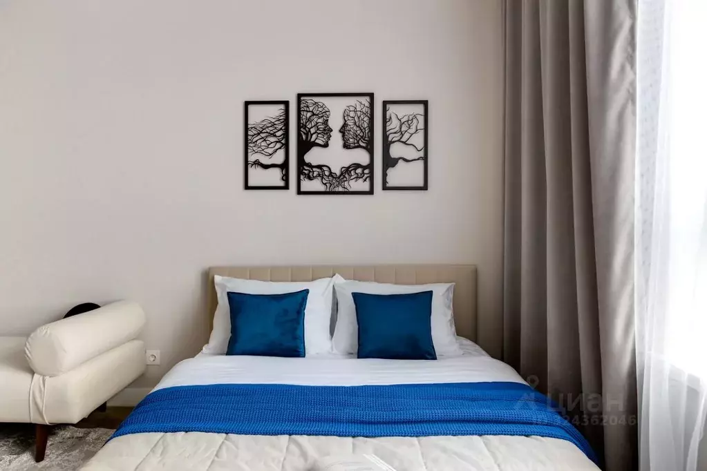 Студия Москва № 2 кв-л, 5с1 (25.0 м) - Фото 1