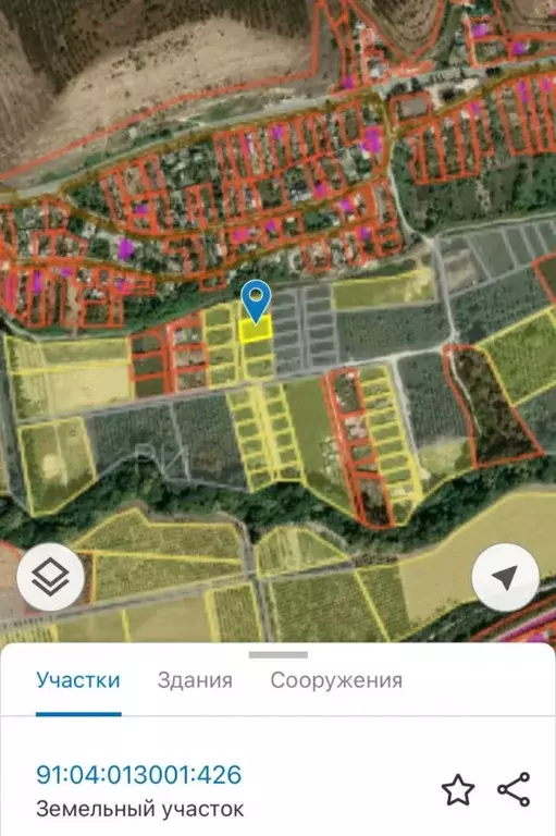 Участок в Севастополь с. Фруктовое,  (7.77 сот.) - Фото 1