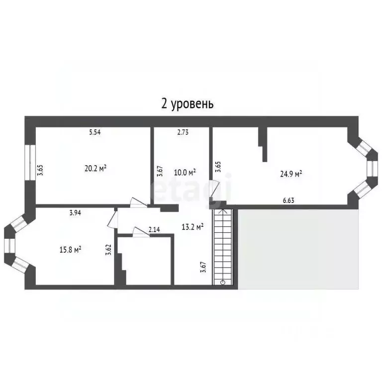 4-к кв. Вологодская область, Вологда Ленинградская ул., 76А (131.5 м) - Фото 1