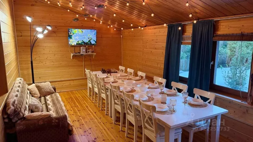 Коттедж в Ленинградская область, Выборгский район, Рощинское городское ... - Фото 2