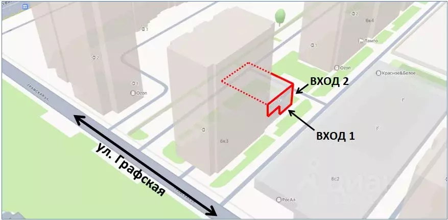 Помещение свободного назначения в Ленинградская область, Мурино ... - Фото 2