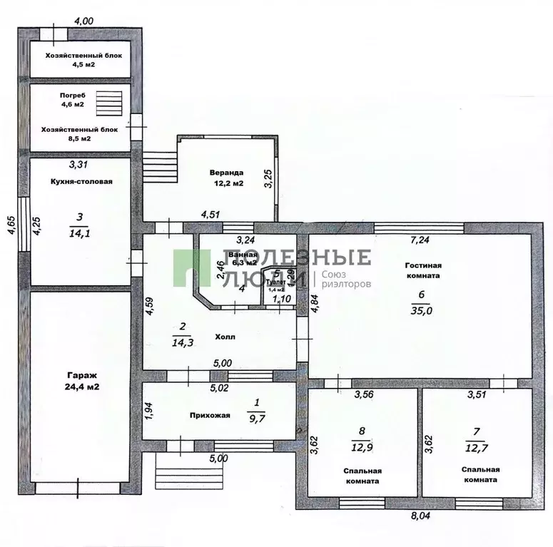 Дом в Белгородская область, Белгородский район, Новосадовское с/пос, ... - Фото 2