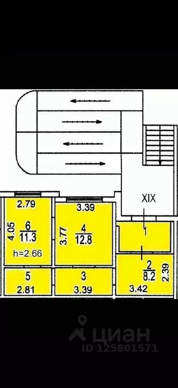 Помещение свободного назначения в Москва просп. Защитников Москвы, 8 ... - Фото 2