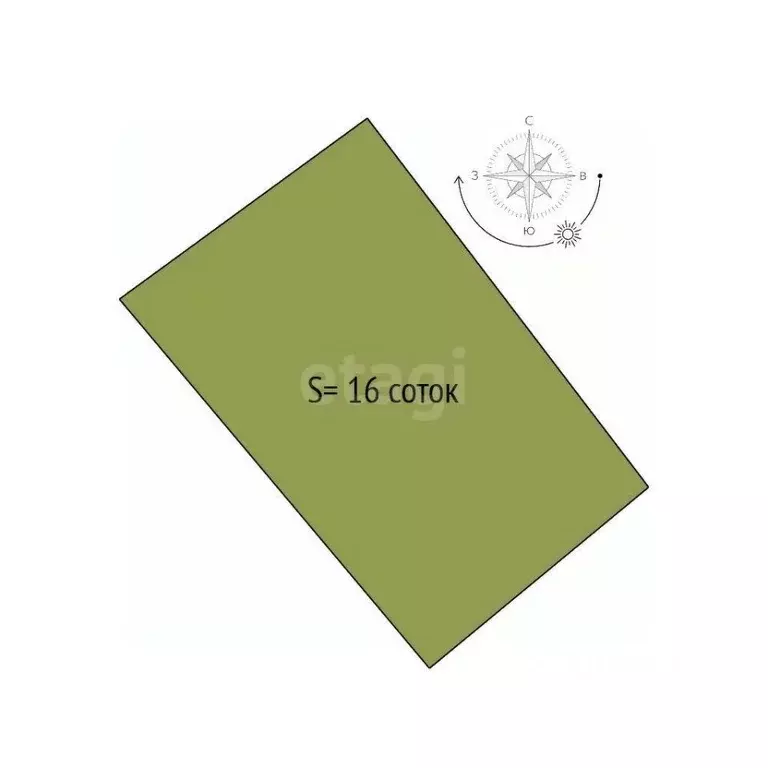 Участок в Новосибирская область, Новосибирский район, Березовский ... - Фото 2