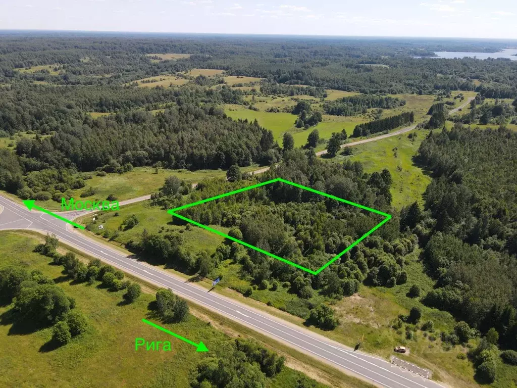 Участок в Тверская область, Торопецкий муниципальный округ М-9 Балтия, ... - Фото 1