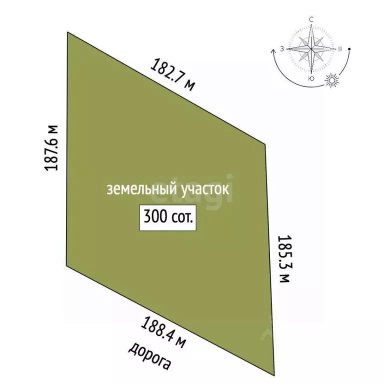 Участок в Московская область, Ступино городской округ, с. Федоровское  ... - Фото 2