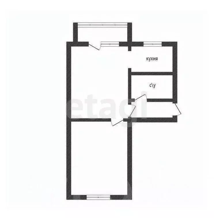 2-к кв. Приморский край, Владивосток Хабаровская ул., 30А (47.4 м) - Фото 1