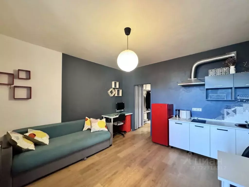 Студия Санкт-Петербург Усть-Славянка тер., ул. Заводская, 15 (25.0 м) - Фото 1