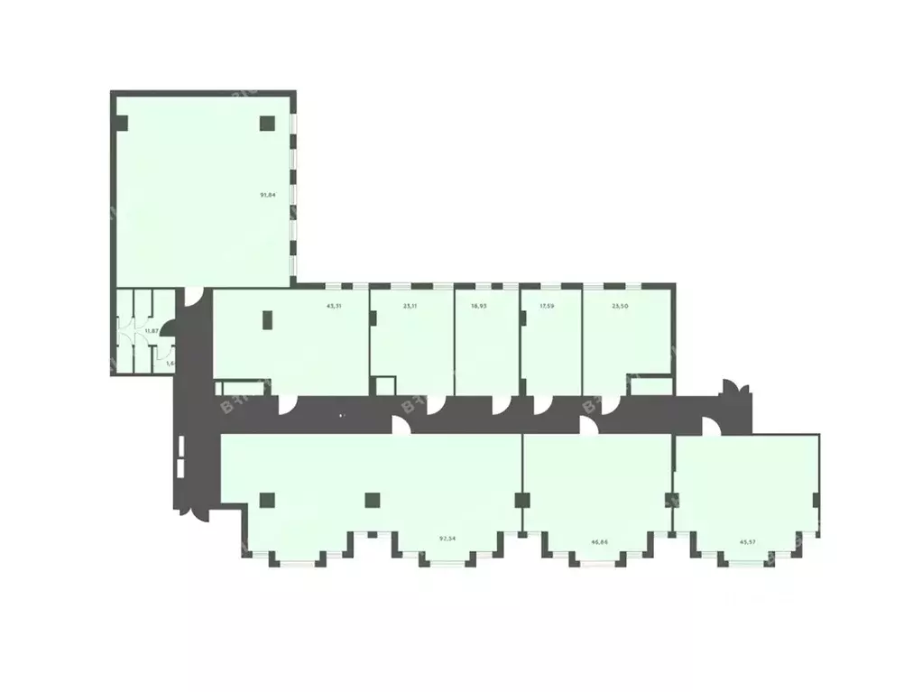 Офис в Санкт-Петербург ул. Парфеновская, 12 (498 м) - Фото 2