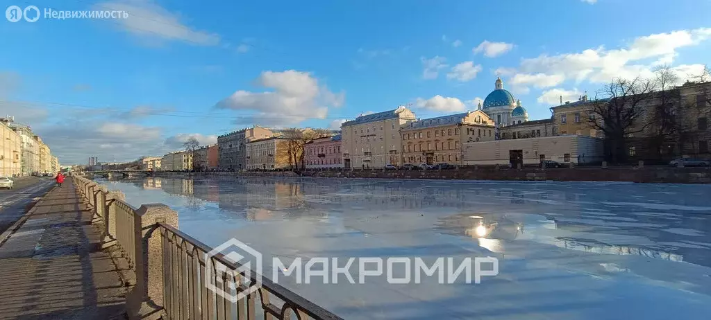 Квартира-студия: Санкт-Петербург, набережная реки Фонтанки, 130 (26 м) - Фото 0