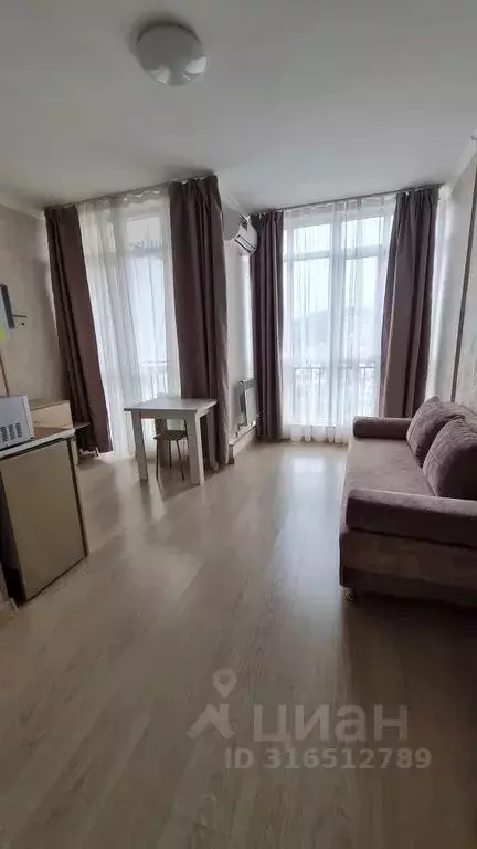 Студия Краснодарский край, Сочи Вишневая ул., 36/1 (23.0 м) - Фото 0