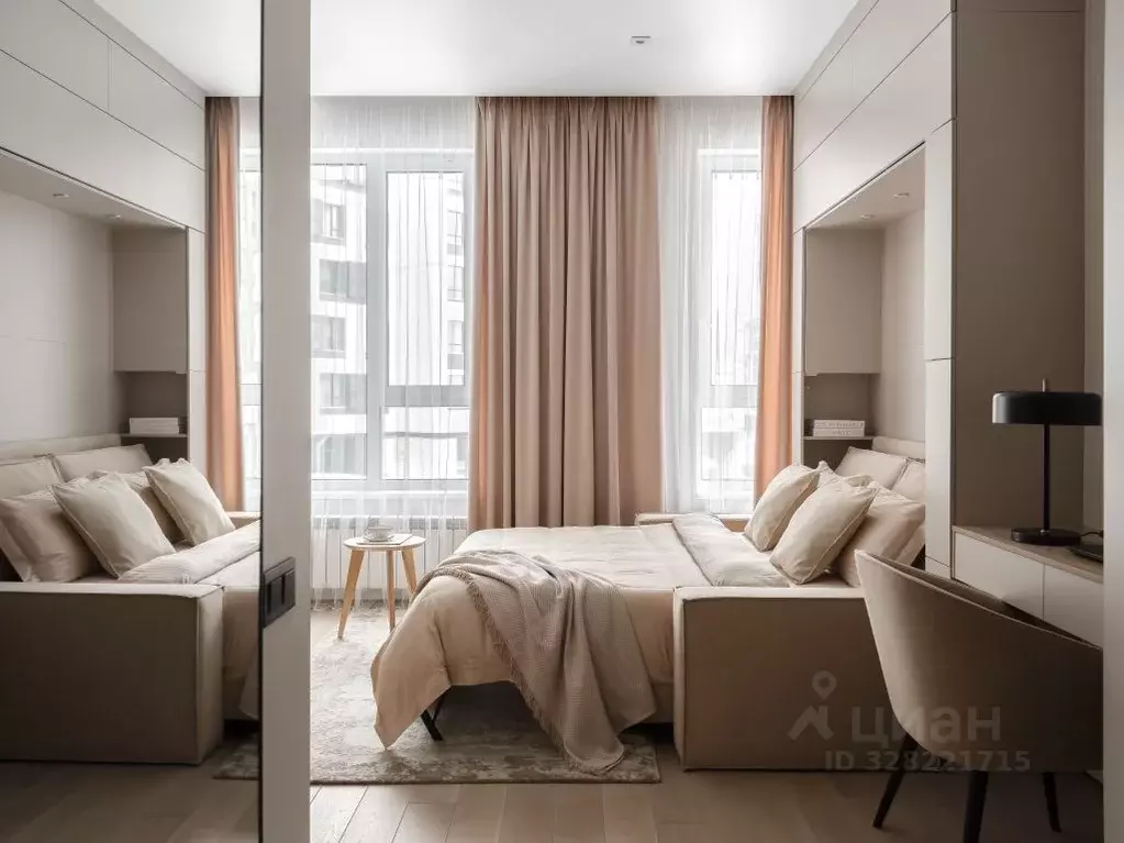 Студия Москва проезд Шелихова, 1к1 (32.0 м) - Фото 2