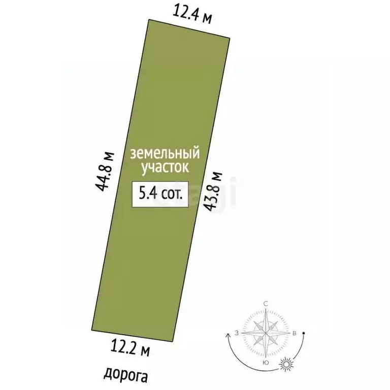 Участок в Ростовская область, Мясниковский район, Красный Крым хут. ... - Фото 1