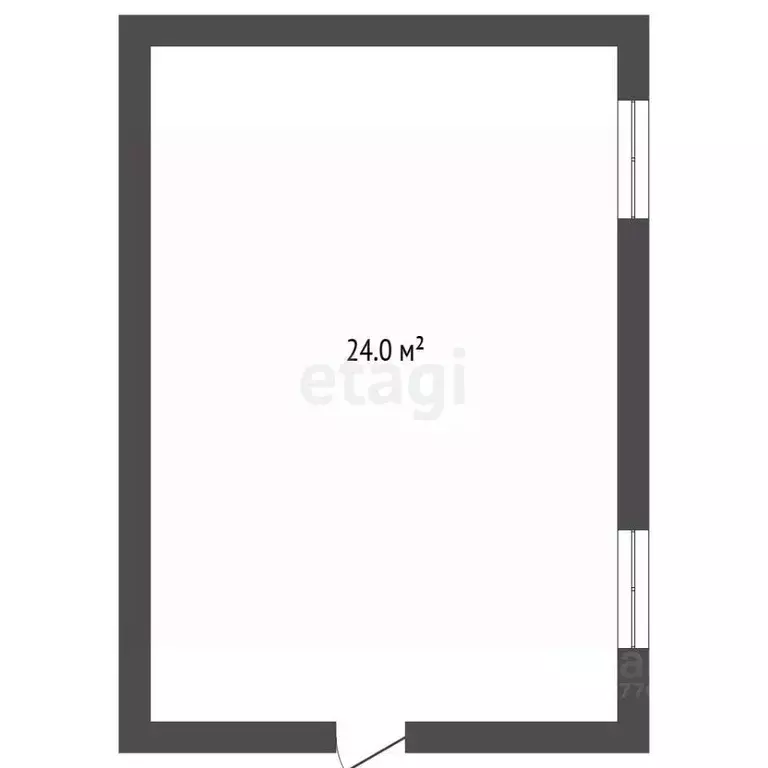 Офис в Ямало-Ненецкий АО, Ноябрьск Магистральная ул., 47 (24 м) - Фото 2