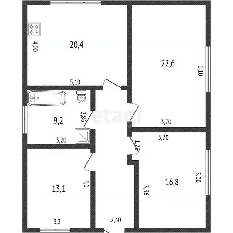 Дом в Ставропольский край, Ставрополь Ягодка ДНТ, ул. Малиновая, 50 ... - Фото 2