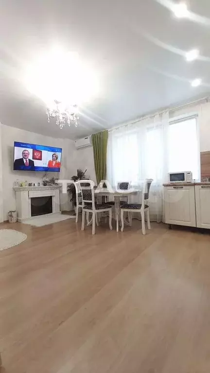 2-к. квартира, 65,8 м, 7/17 эт. - Фото 1