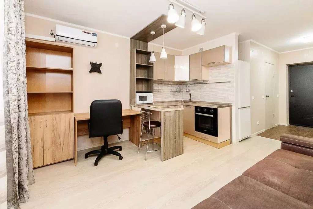 Студия Свердловская область, Екатеринбург ул. Рощинская, 21к3 (24.6 м) - Фото 2