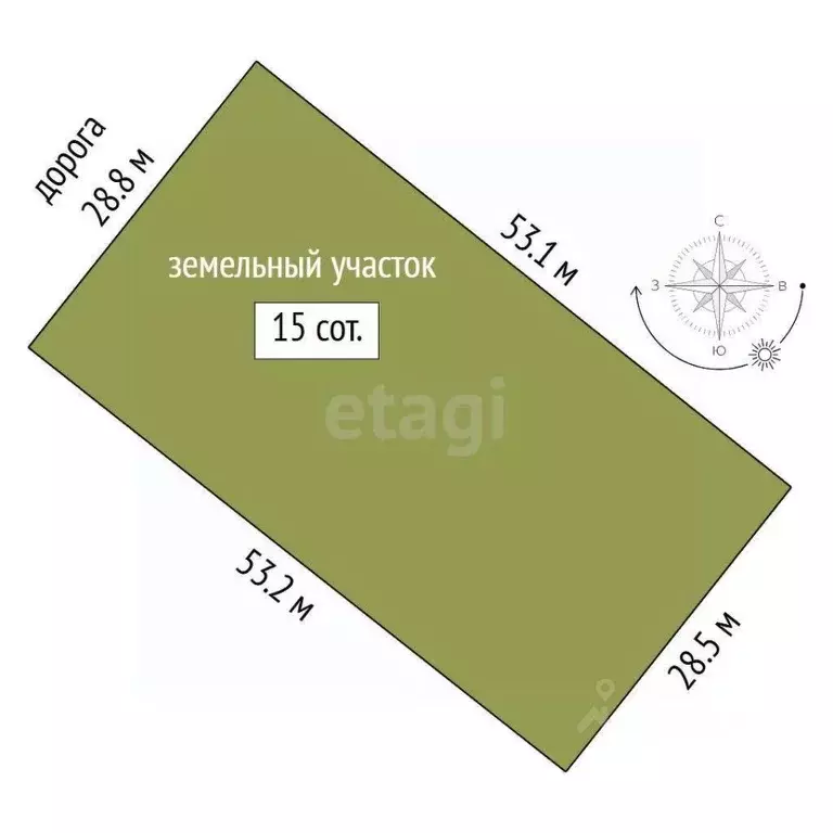 Участок в Тюменская область, Тюменский муниципальный округ, д. ... - Фото 2