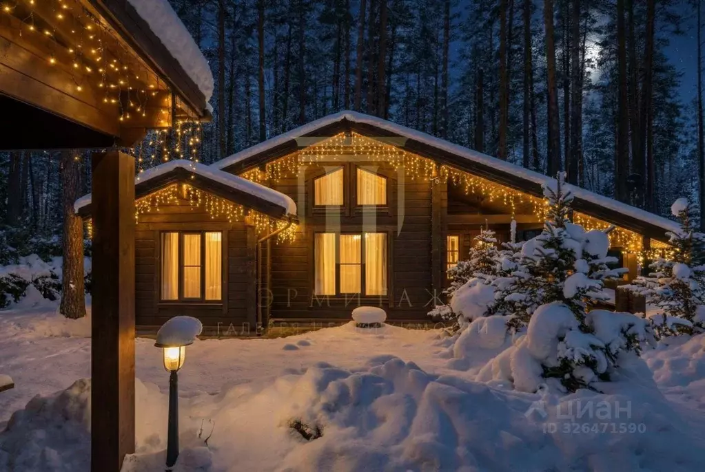 Дом в Ленинградская область, Приозерский район, Петровское с/пос, ... - Фото 1