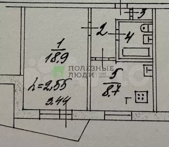 1-к. квартира, 38 м, 1/9 эт. - Фото 0