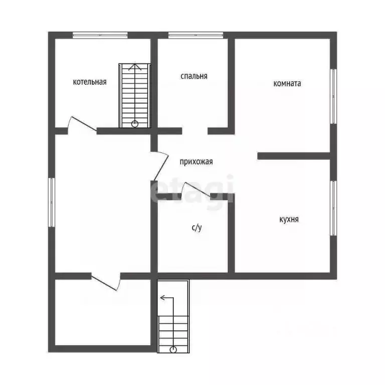 Дом в Курганская область, Кетовский муниципальный округ, КП Лесная ... - Фото 1