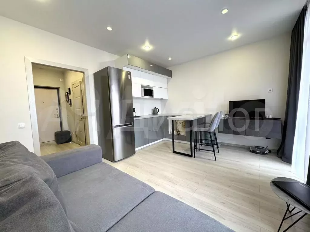 Квартира-студия, 28 м, 13/16 эт. - Фото 1