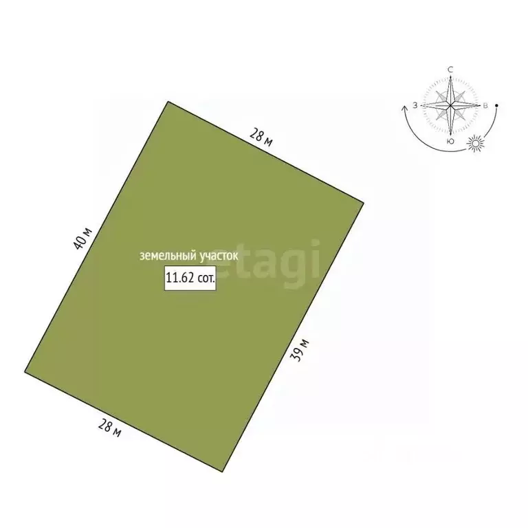 Участок в Амурская область, Благовещенск 5-я Стройка мкр,  (11.62 ... - Фото 2